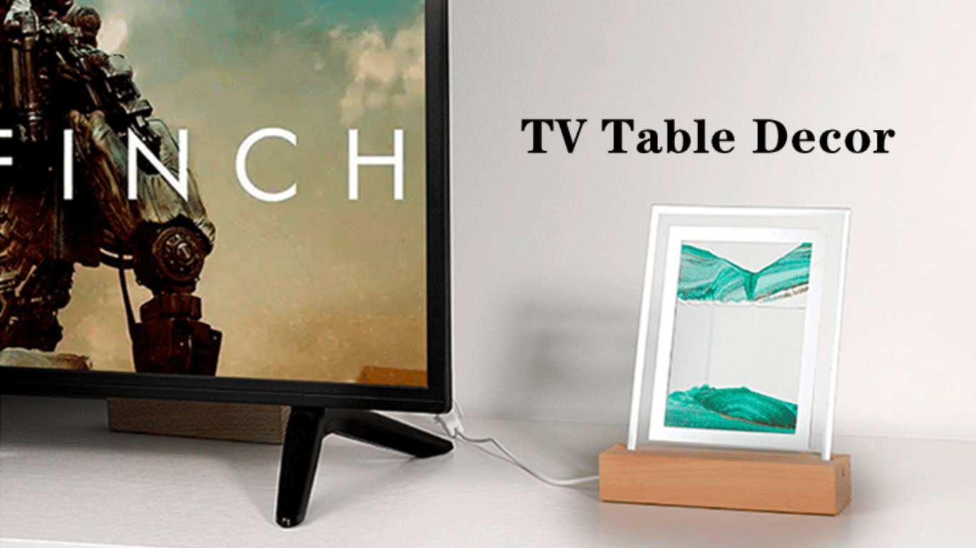 TV Table decoration